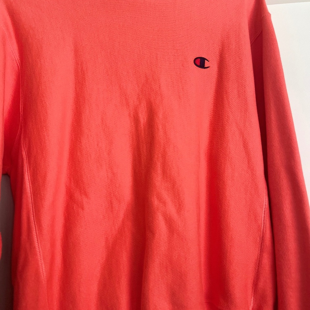 Champion Reverse Weave crewneck, size medium.